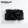 REEDRLON Black Felt Nail, Iron Nail, Screw, Large cap, ring pattern roof asphalt felt nail, customizable size Application Scenario